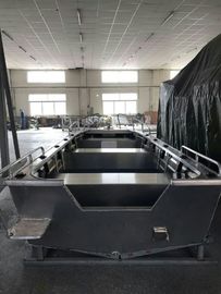 China 14 Fuß alle schweißte Aluminiumboote, Aluminiumhöhe der handwerks-Boots-1.5M fournisseur