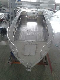 China 3.00mm V Art flache Unterseiten-Aluminiumboote für die Fischerei, CER Bescheinigung fournisseur